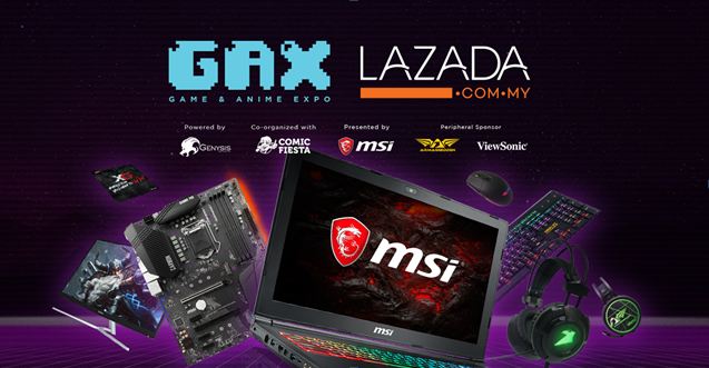 MSI Grand League GAX2018 Game Anime Expo GAX Lazada