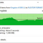 Kingston A1000 M.2 NVMe SSD copy out