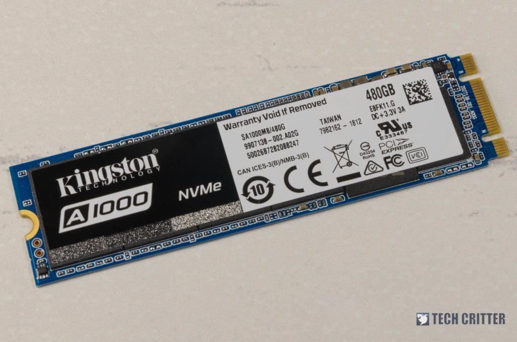 Kingston A1000 NVMe M.2 2280 SSD