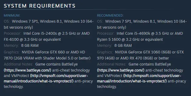 The Crew 2 System Requirements