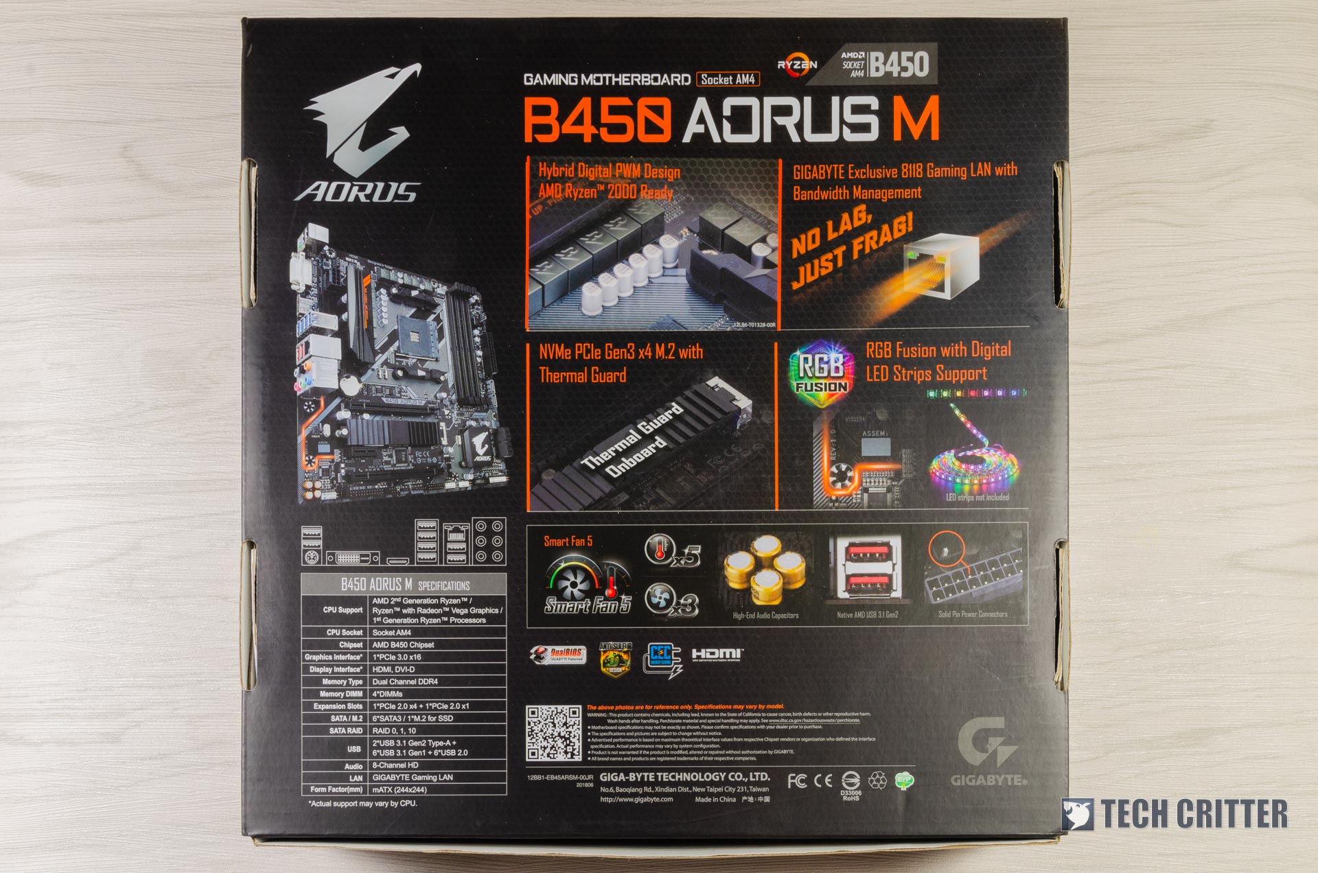 Gigabyte B450 AORUS M (1)