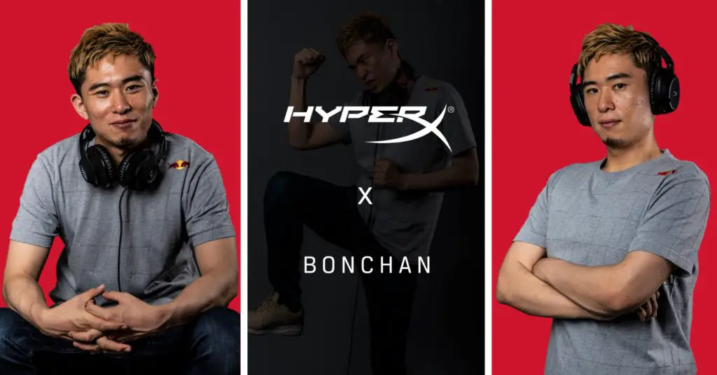 HyperX Sponsor Bonchan Street Fighter Champion