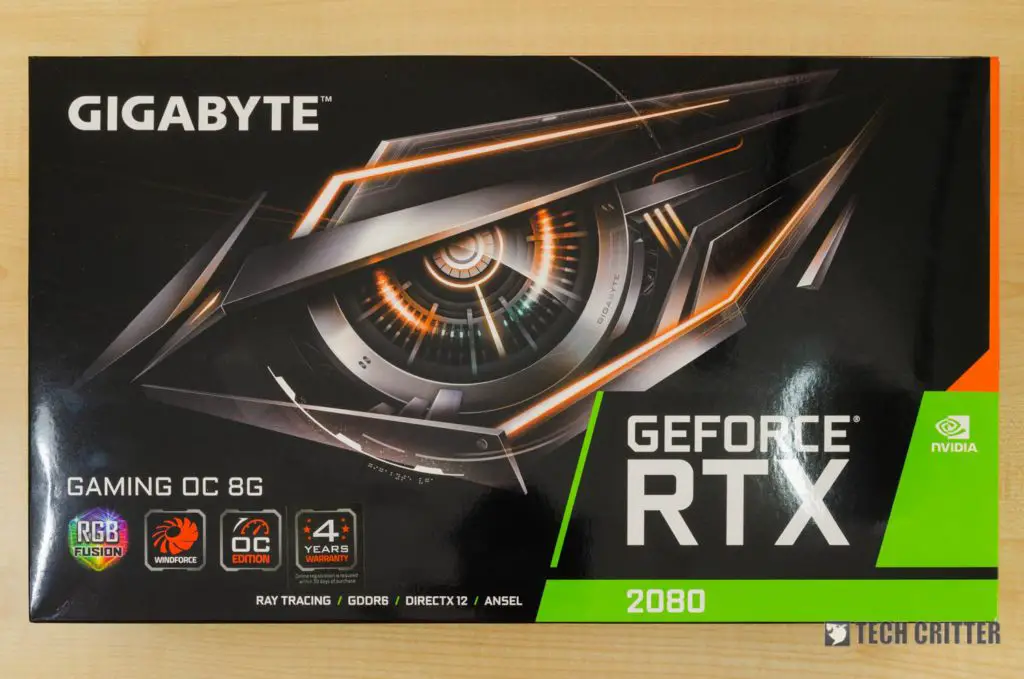 Gigabyte GeForce RTX 2080 GAMING OC 8G