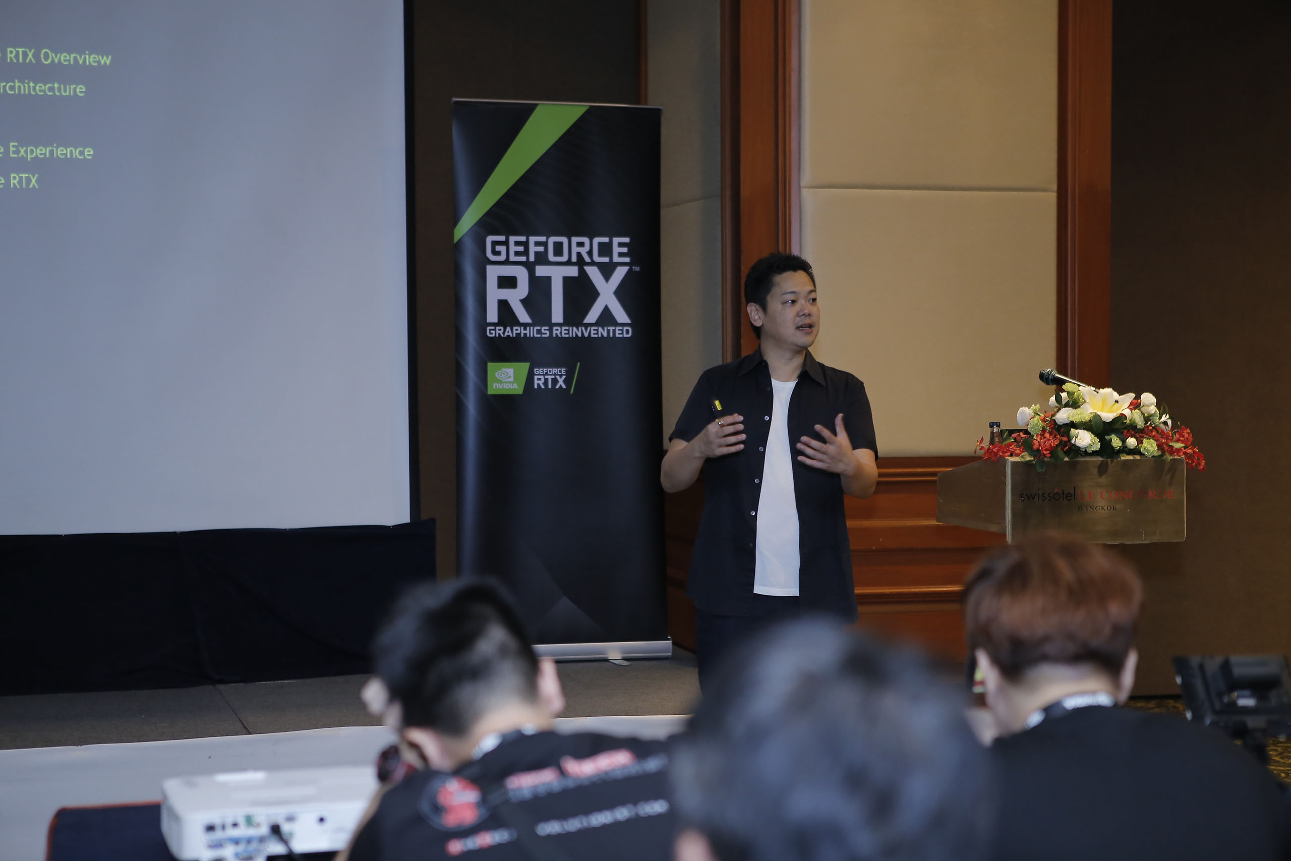 NVIDIA Technical Marketing Director APAC Jeff Yen Geforce RTX