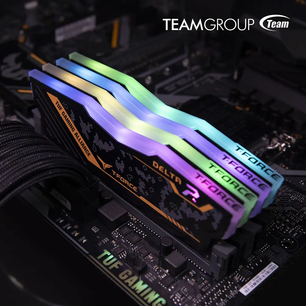 TEAMGROUP T-Force Delta RGB DDR4 TUF Gaming