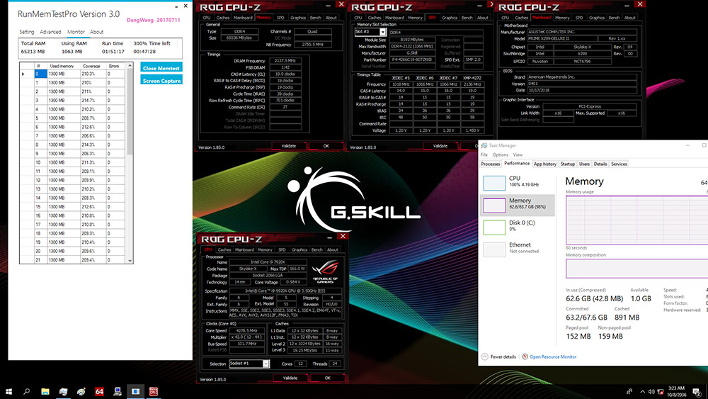 G.SKILL Trident Z black DDR4 4266 128gb (2)