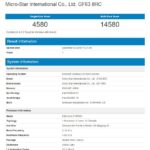 MSI GF63 8RC Geekbench 4 CPU