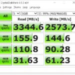 WD Black NVME SSD Crystal Disk Mark 2