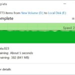 WD Black NVME SSD copy from SATA HDD