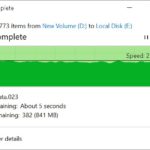 WD Black NVME SSD copy from SATA HDD