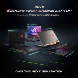ASUS ROG Updates Current Lineup With RTX20-series GPUs