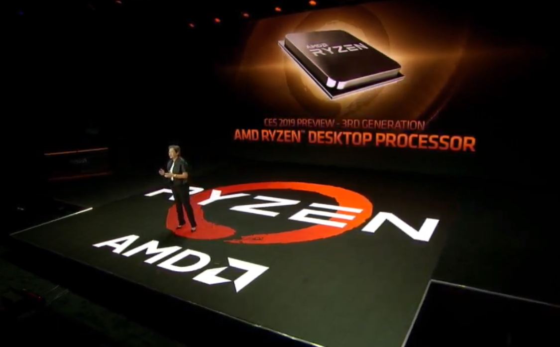 AMD 7nm Ryzen 3000 series CPU