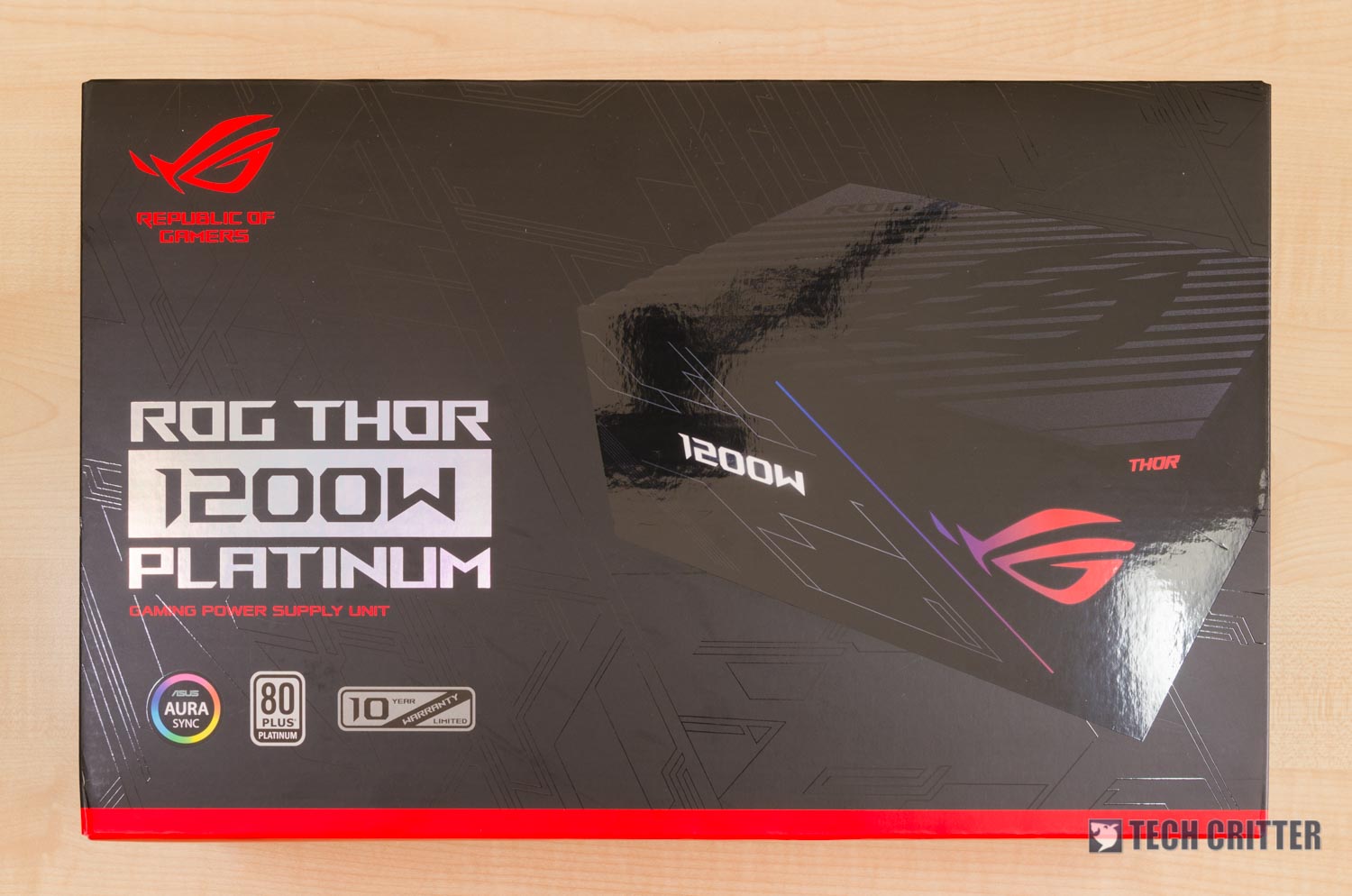 Unboxing & Preview: ASUS ROG THOR 1200W Power Supply