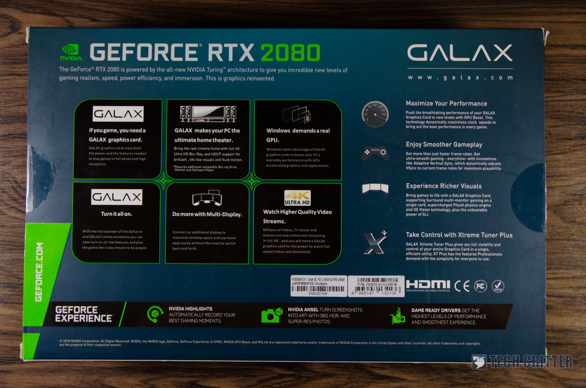 Galax GeForce RTX 2080 EX - 03