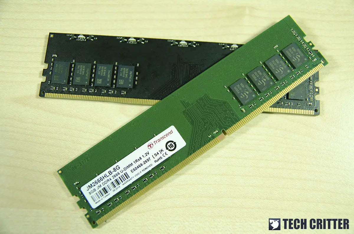 Transcend JetRam DDR4-2666 Game Performance Test