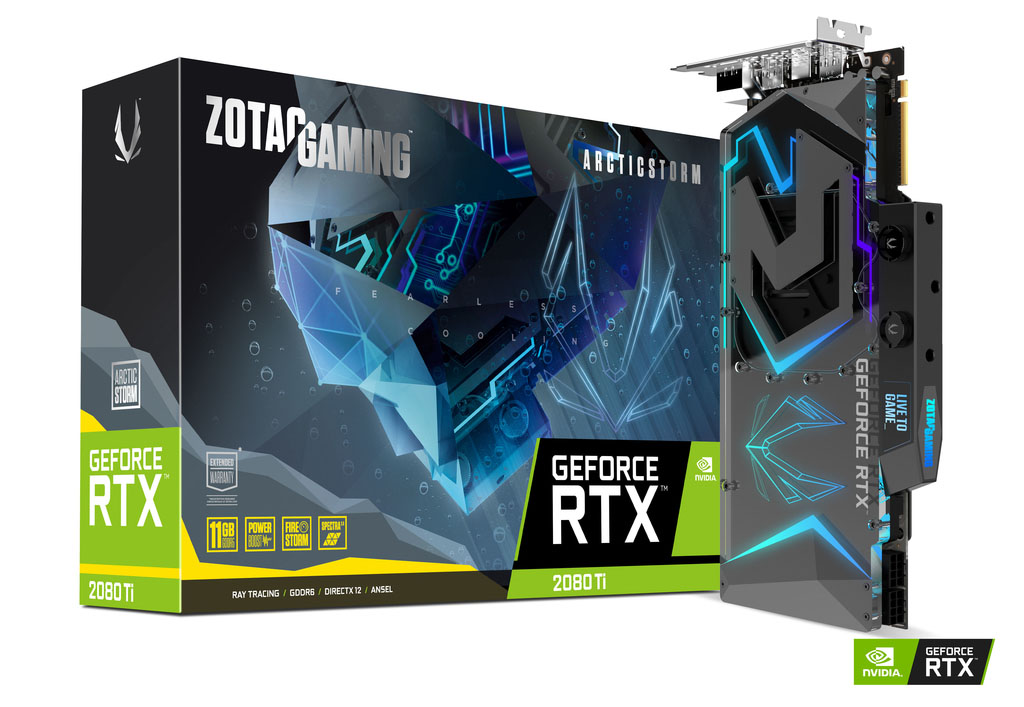 ZOTAC GAMING GeForce RTX 2080 Ti ArcticStorm Announced 2