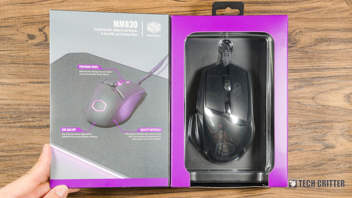Review - Cooler Master MM830 Gaming Mouse