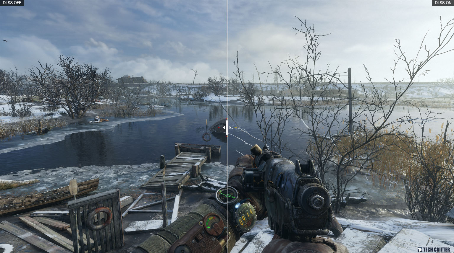 Metro Exodus DLSS Comparison