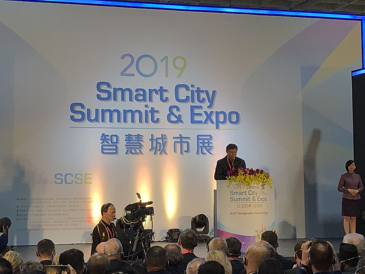 SCSE 2019 Smart City Taipei Mayor Ko Wen-je