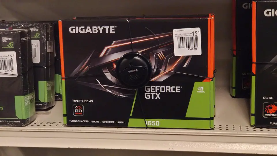 Gigabyte GTX 1650 Leaked