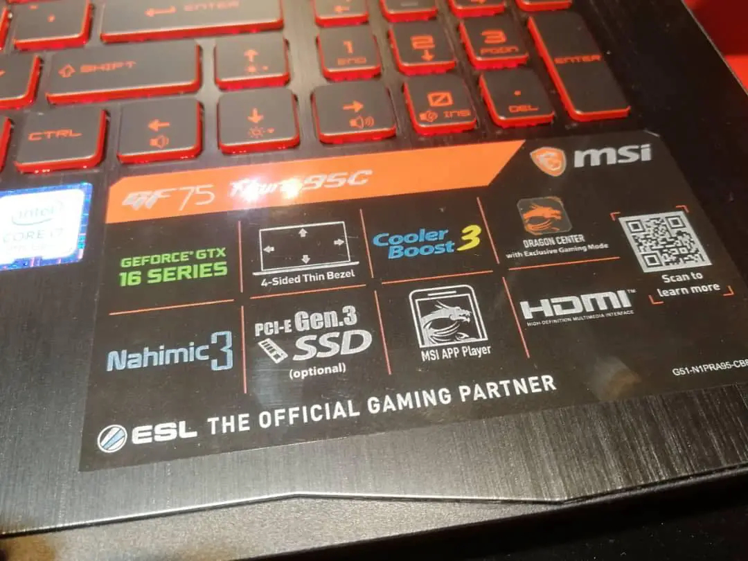 Msi gl73 1660 2025 ti