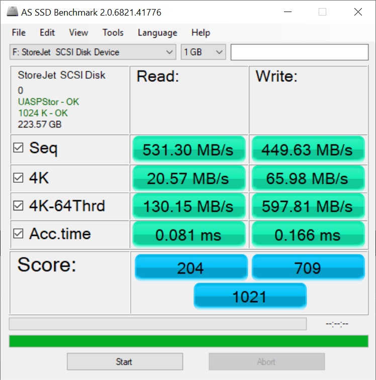 AS SSD Benchmark Transcend ESD230C 240GB (1)