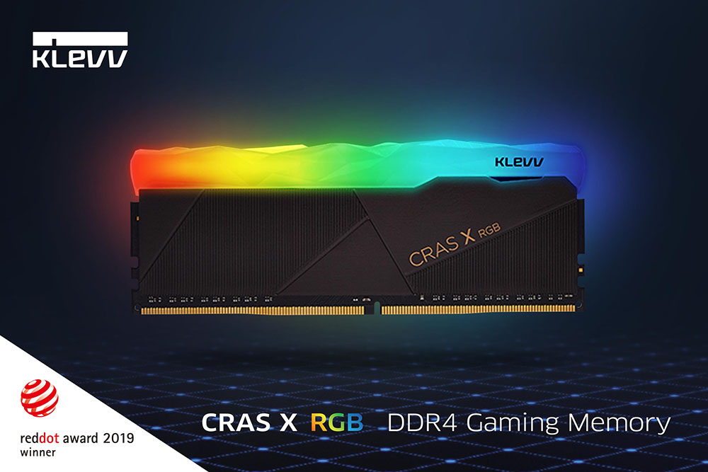 Computex 2019 KLEVV CRAS RGB DDR4 Memory