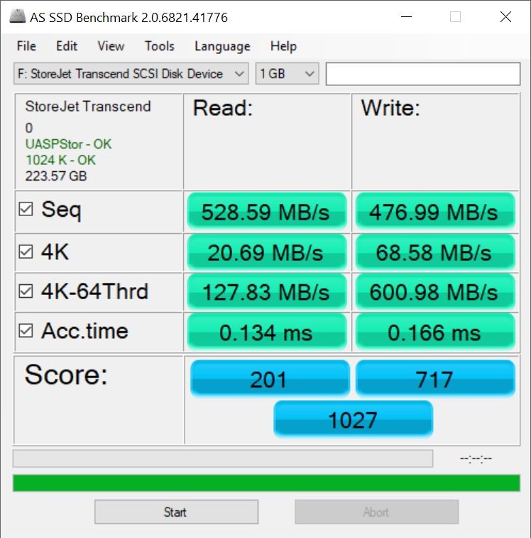 Transcend ESD250C AS SSD (2)