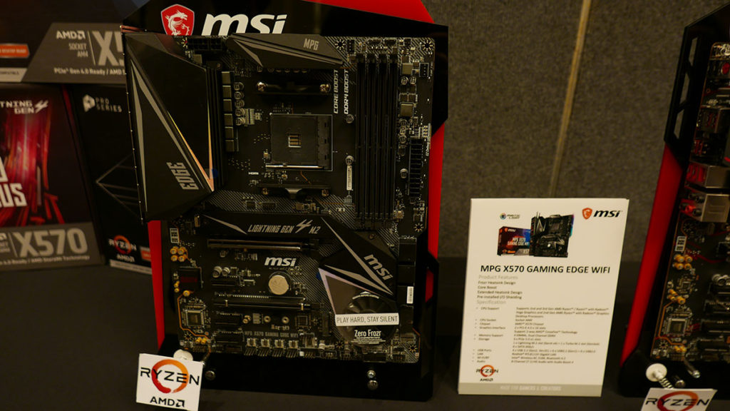MSI X570 Motherboard MPG X570 Gaming Edge WIFI