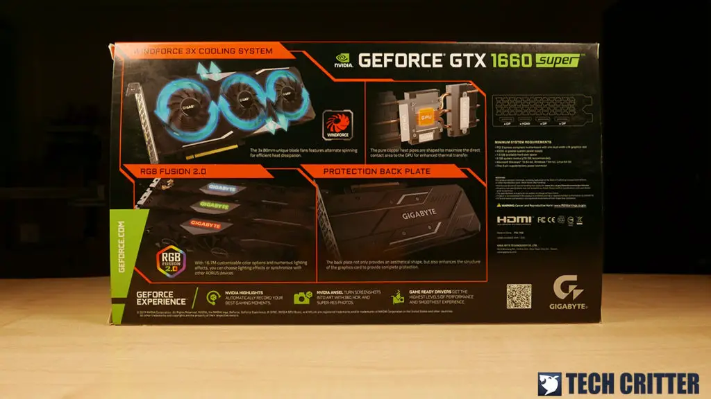 GIGABYTE GTX 1660 SUPER Gaming OC 6G (2)