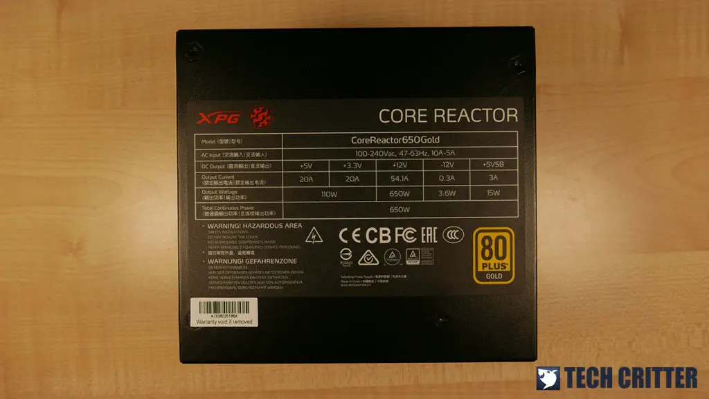 XPG CORE REACTOR 650 GOLD (13)