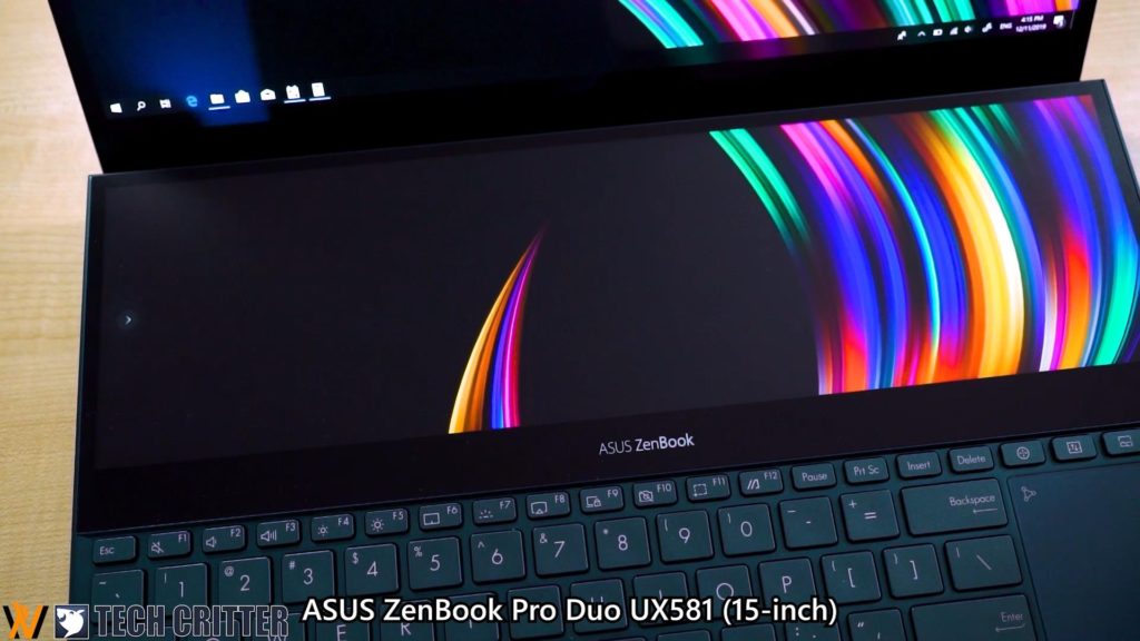 Review - ASUS ZenBook Pro Duo UX581G (i7-9750H, RTX 2060, 32GB DDR4, 1TB NVMe PCIe 3.0 x4) 4
