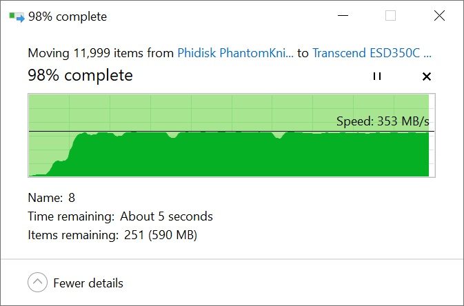 PhantomKnight 480GB to USB-C SSD