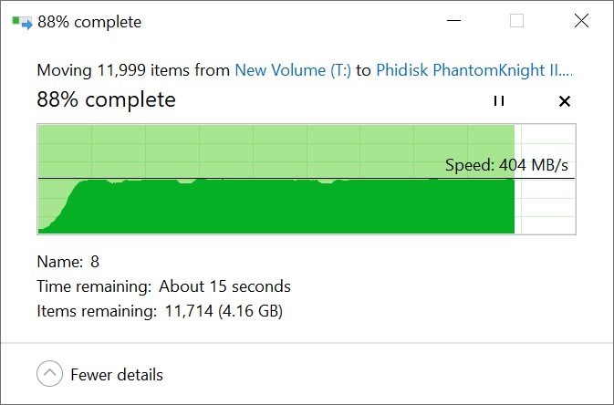 USB-C SSD to PhantomKnight 480GB