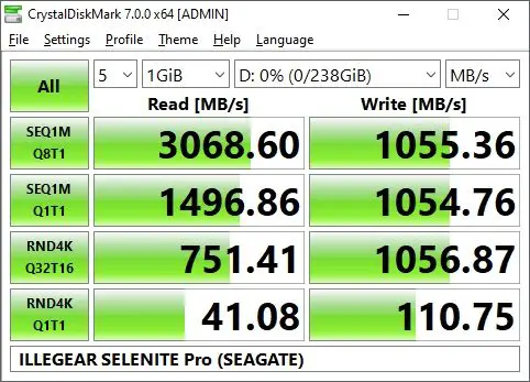 Review - ILLEGEAR SELENITE Pro (i7-9750H, RTX 2070, 16GB DDR4-2666, 512GB+256GB SSD) 30