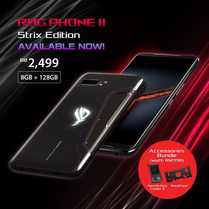 ROG Phone II Strix Edition available at RM2499 2