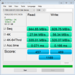 ASUS ROG Strix Arion AS SSD Benchmark 3GB