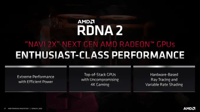 AMD's RDNA 2 will also support DirectX 12 Ultimate on PC and