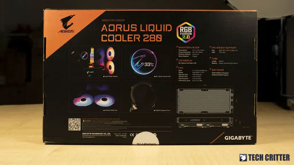 AORUS Liquid Cooler 280_2