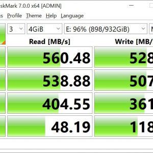 Crystaldiskmark Samsung 860 EVO 4GB (2)