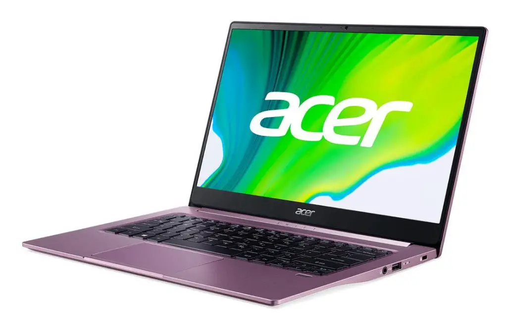 AMD Acer Swift 3 SF314 42 FP Backlit WP logo Purple 03