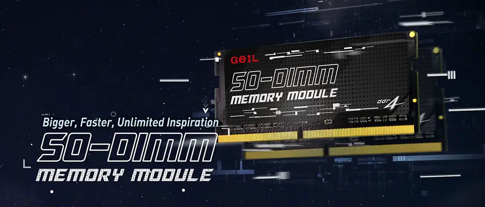GeIL Announces new DDR4-3200 64GB SO-DIMM memory kit