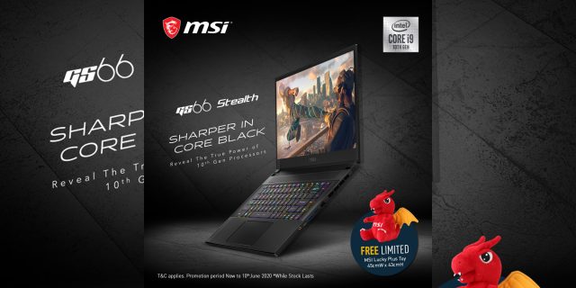 MSI refreshes several gaming laptops with latest Intel Core processor