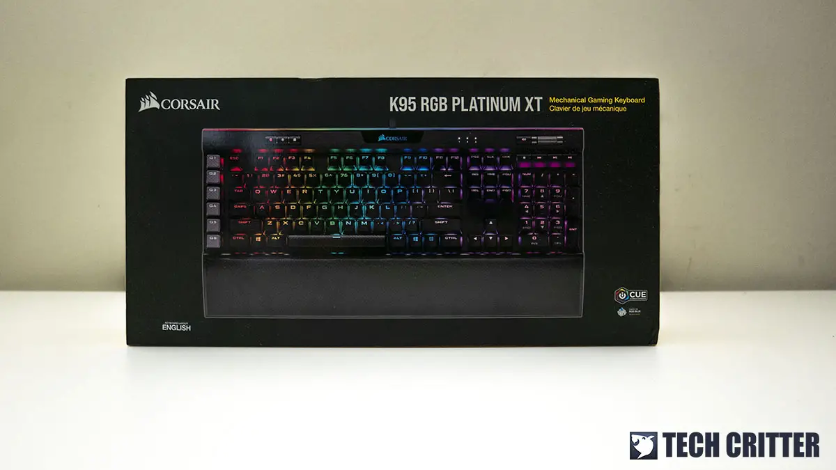 Clavier Mecanique Corsair K95 RGB Platinium