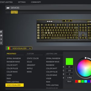 Corsair RGB K95 Platinum XT iCUE Software 11