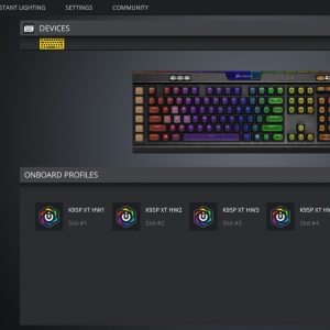 Corsair RGB K95 Platinum XT iCUE Software 14