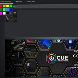 Corsair RGB K95 Platinum XT iCUE Software 3