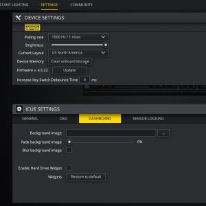 Corsair RGB K95 Platinum XT iCUE Software 6