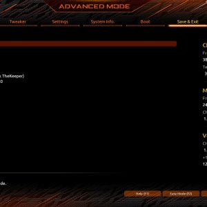 Gigabyte B550 AORUS PRO BIOS 6