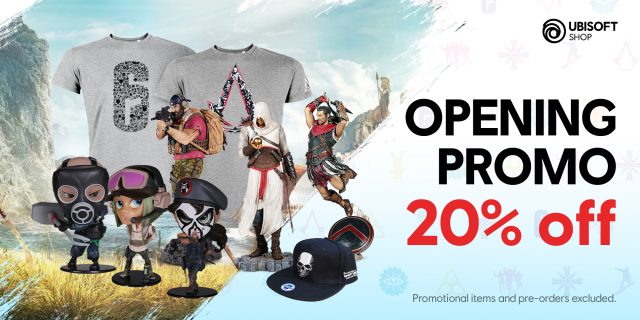 Ubisoft launches online merchandise shop in Malaysia